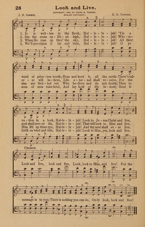 Hymns Tried and True: is a collection of new and old hymns suitable for evangelistic meetings young people
