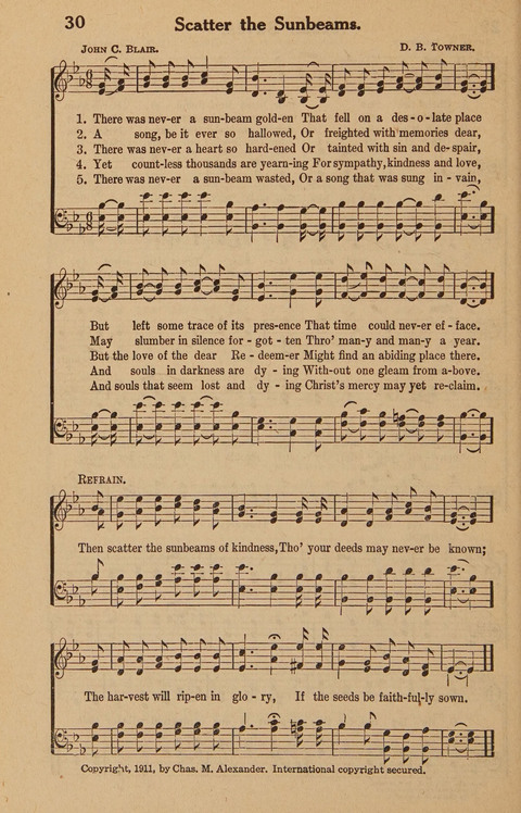Hymns Tried and True: is a collection of new and old hymns suitable for evangelistic meetings young people