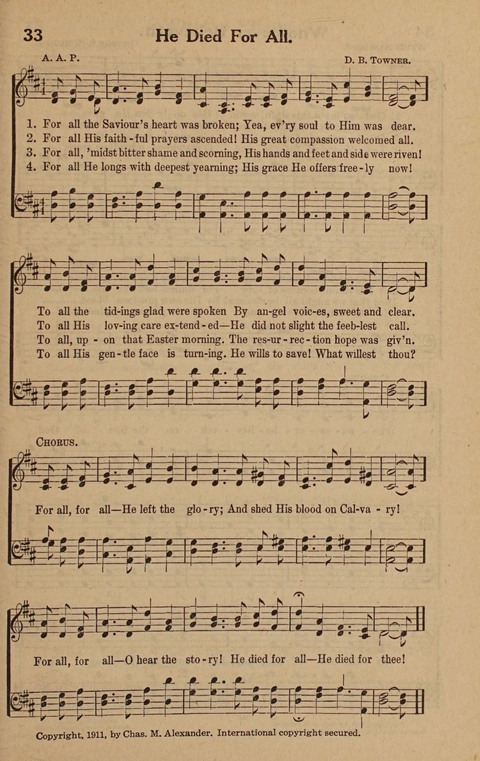 Hymns Tried and True: is a collection of new and old hymns suitable for evangelistic meetings young people
