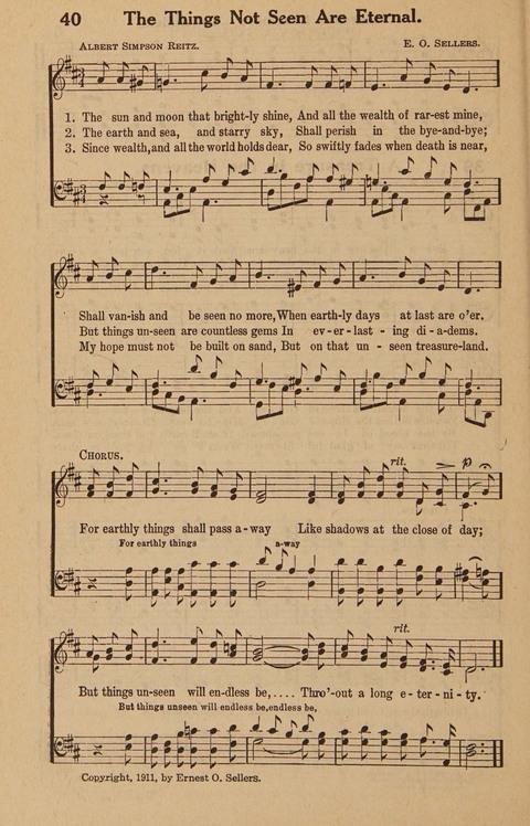 Hymns Tried and True: is a collection of new and old hymns suitable for evangelistic meetings young people