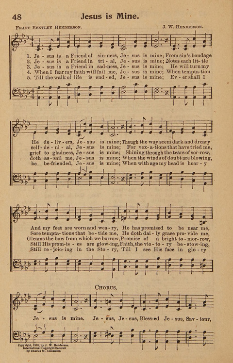Hymns Tried and True: is a collection of new and old hymns suitable for evangelistic meetings young people