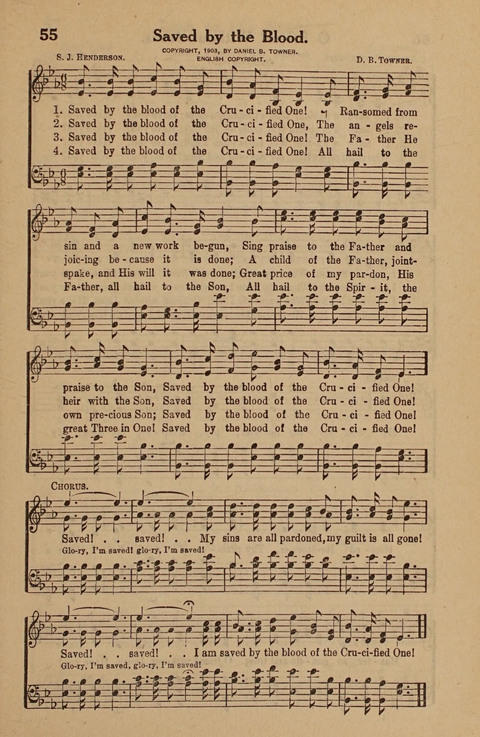 Hymns Tried and True: is a collection of new and old hymns suitable for evangelistic meetings young people