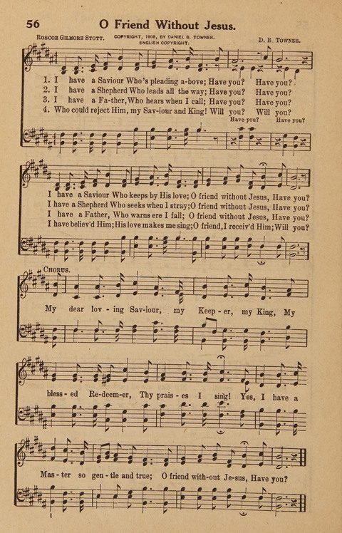 Hymns Tried and True: is a collection of new and old hymns suitable for evangelistic meetings young people