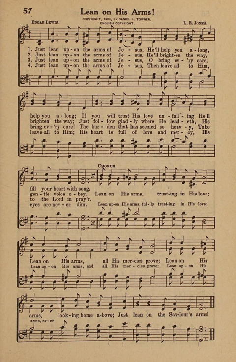 Hymns Tried and True: is a collection of new and old hymns suitable for evangelistic meetings young people