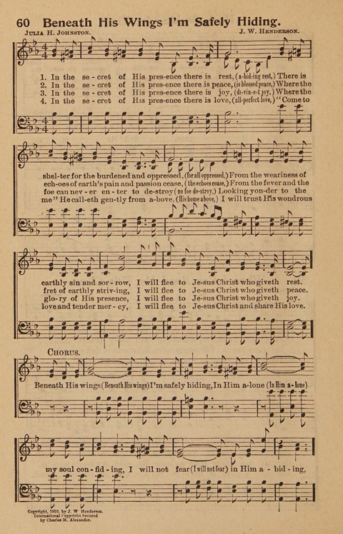 Hymns Tried and True: is a collection of new and old hymns suitable for evangelistic meetings young people