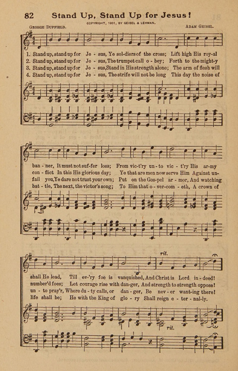 Hymns Tried and True: is a collection of new and old hymns suitable for evangelistic meetings young people