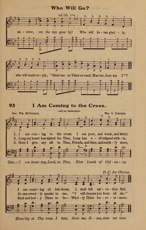 Hymns Tried and True: is a collection of new and old hymns suitable for evangelistic meetings young people