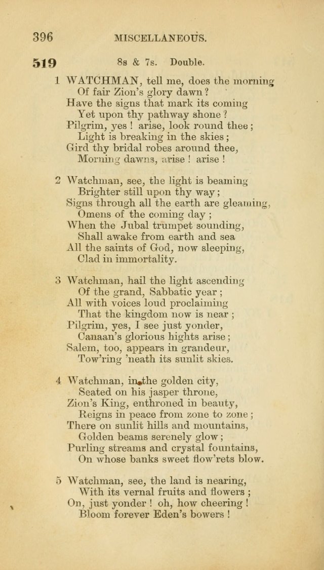 Hymns and Tunes: for those who keep the commandments of God and the faith of Jesus. page 401
