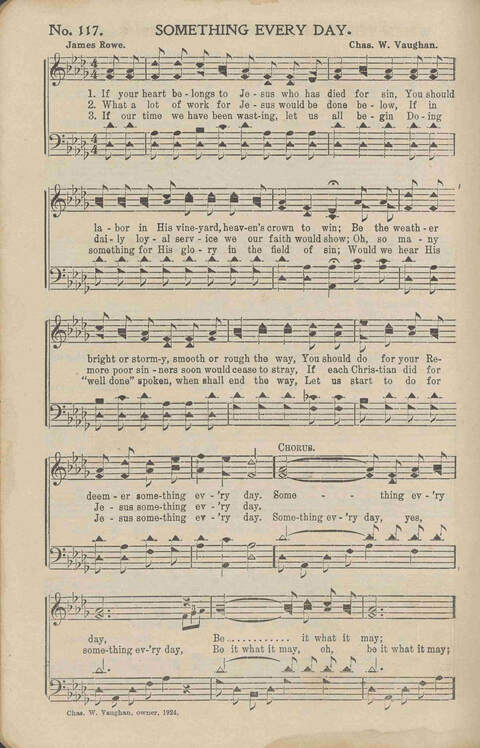 His Voice of Love: for Sunday-schools, singing-schools, revivals, conventions page 124