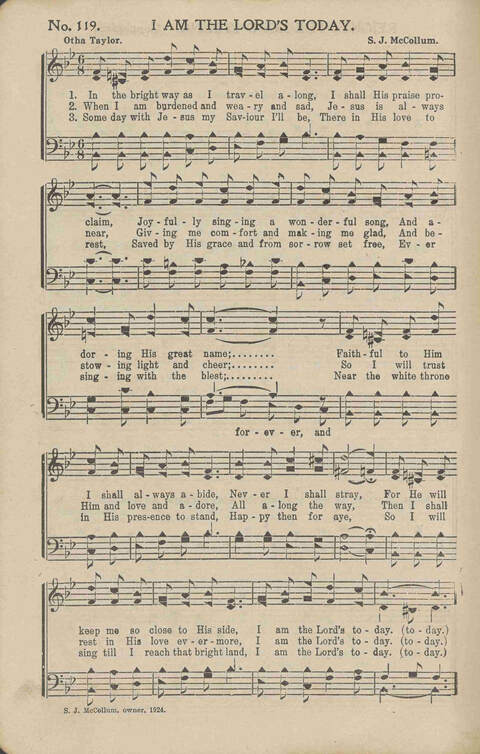 His Voice of Love: for Sunday-schools, singing-schools, revivals, conventions page 128