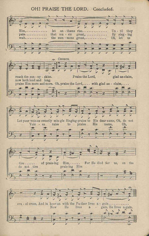 His Voice of Love: for Sunday-schools, singing-schools, revivals, conventions page 133