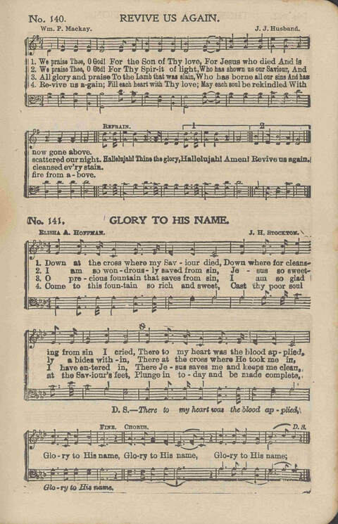 His Voice of Love: for Sunday-schools, singing-schools, revivals, conventions page 149