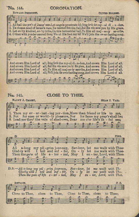 His Voice of Love: for Sunday-schools, singing-schools, revivals, conventions page 151