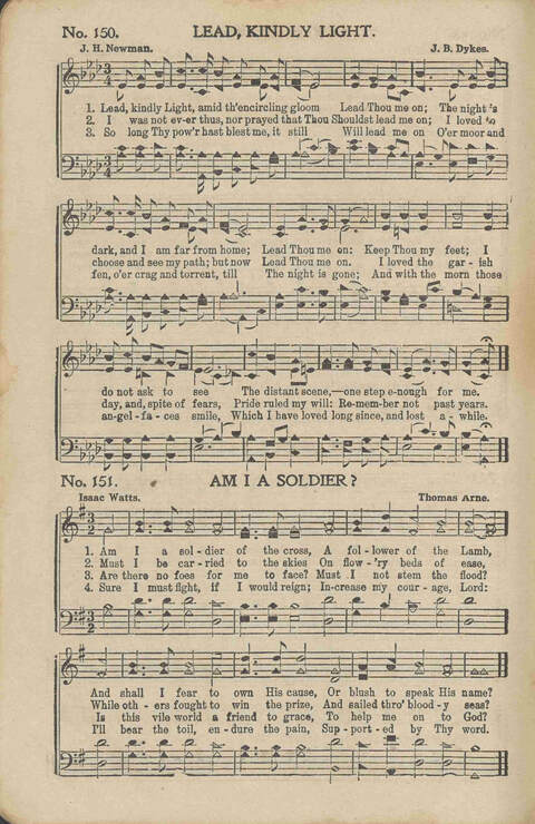 His Voice of Love: for Sunday-schools, singing-schools, revivals, conventions page 154