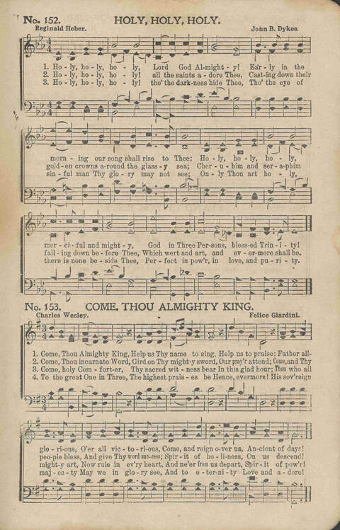 His Voice of Love: for Sunday-schools, singing-schools, revivals, conventions page 155