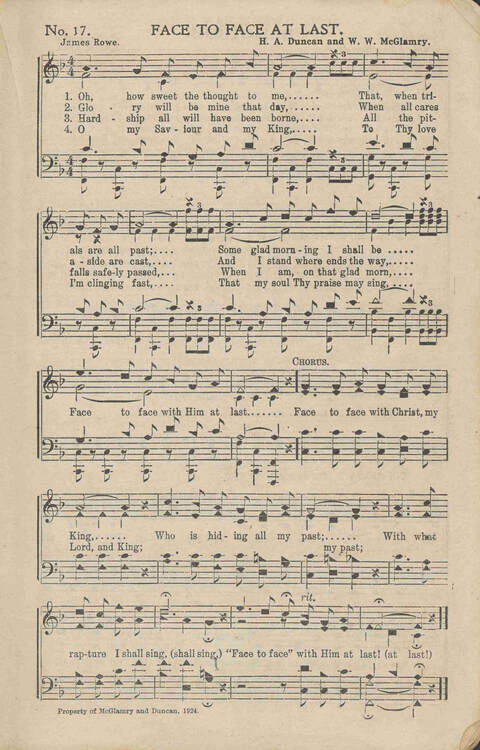 His Voice of Love: for Sunday-schools, singing-schools, revivals, conventions page 17