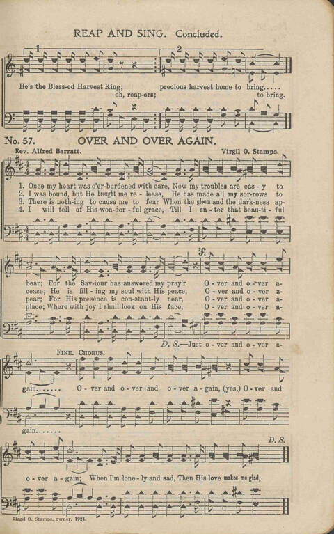 His Voice of Love: for Sunday-schools, singing-schools, revivals, conventions page 57