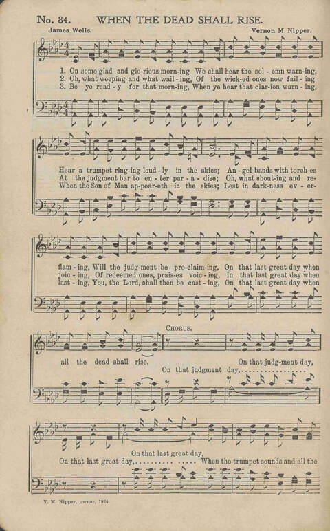 His Voice of Love: for Sunday-schools, singing-schools, revivals, conventions page 84