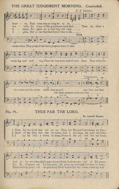 His Voice of Love: for Sunday-schools, singing-schools, revivals, conventions page 91
