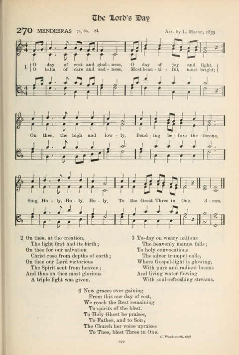 Hymns of Worship and Service: College Edition page 199