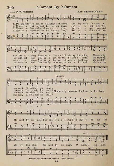 Hymns of Worship and Songs of the Gospel: A Compilation of the Newest and Best Hymns and Sacred Songs page 96