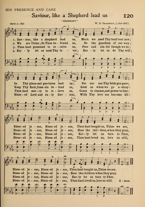 Hymns of Worship and Service: for the Sunday School page 107