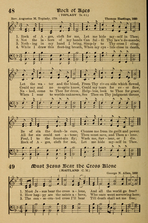 Hymns for Worship: for Use in the Sunday School, the Prayer Meeting and Home page 34
