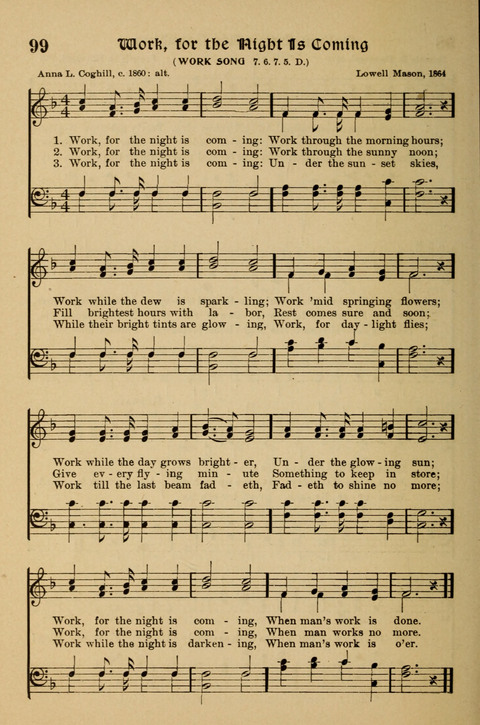 Hymns for Worship: for Use in the Sunday School, the Prayer Meeting and Home page 72
