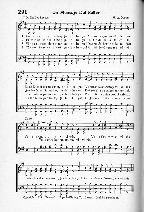 Himnos de la Vida Cristiana page 278
