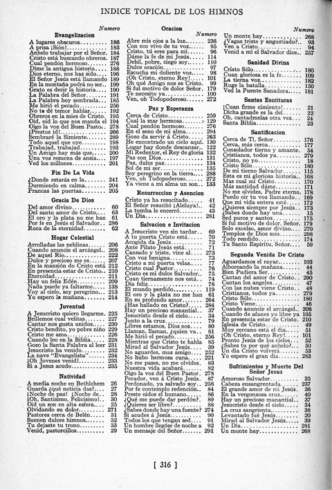 Himnos de la Vida Cristiana page 312