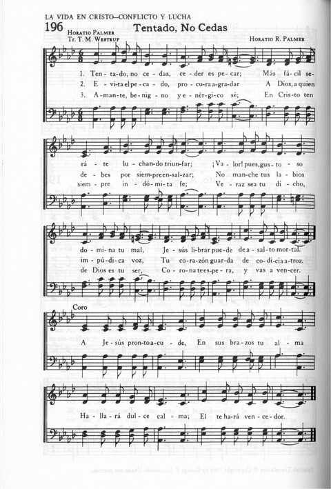 Himnos de la Vida Cristiana page 189