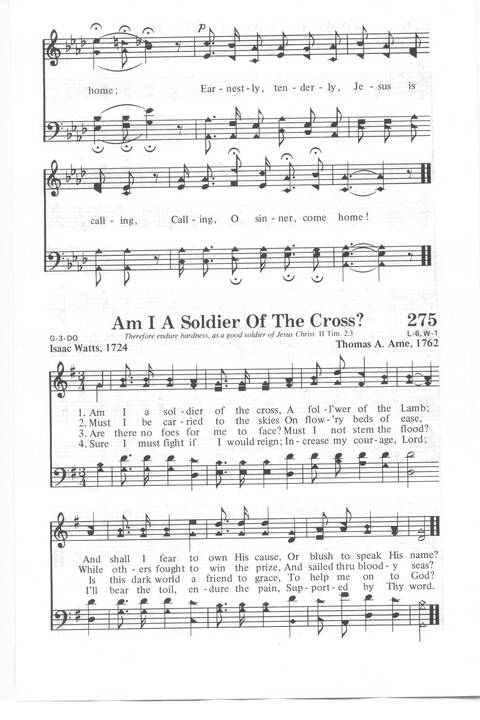 Hymns for Worship page 281