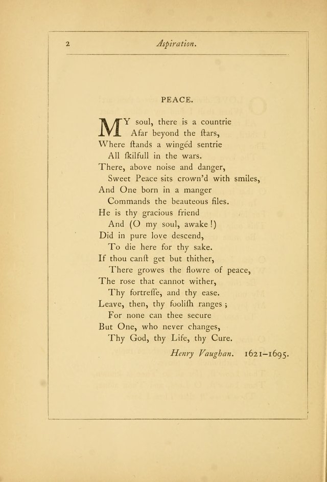 Hymns of the Ages: being selections from Wither, Cranshaw, Southwell, Habington, and other sources (2nd series) page 2