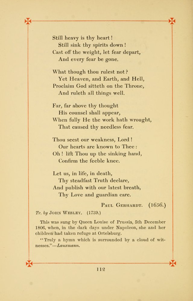 Hymns of the Christian Centuries page 112