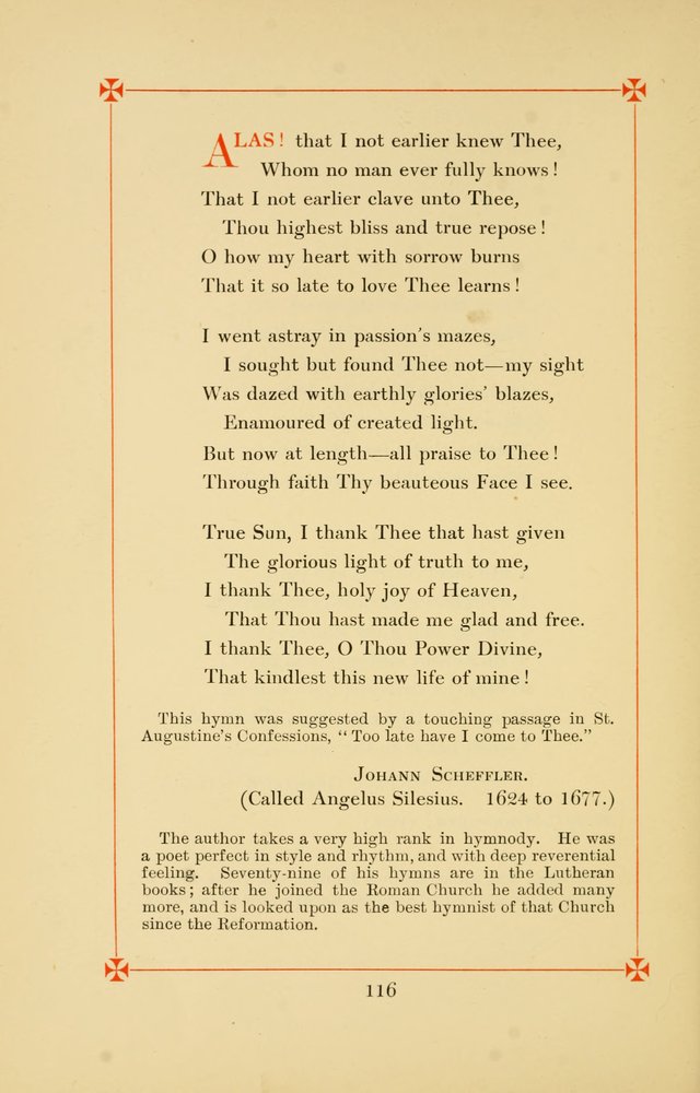 Hymns of the Christian Centuries page 116