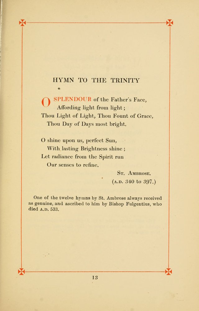 Hymns of the Christian Centuries page 13
