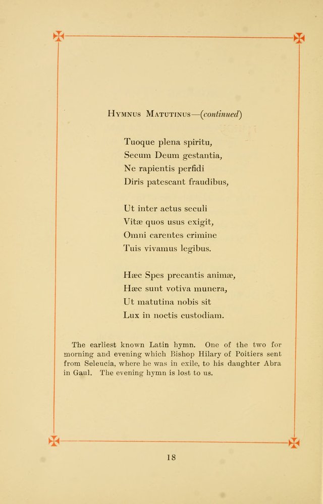 Hymns of the Christian Centuries page 18