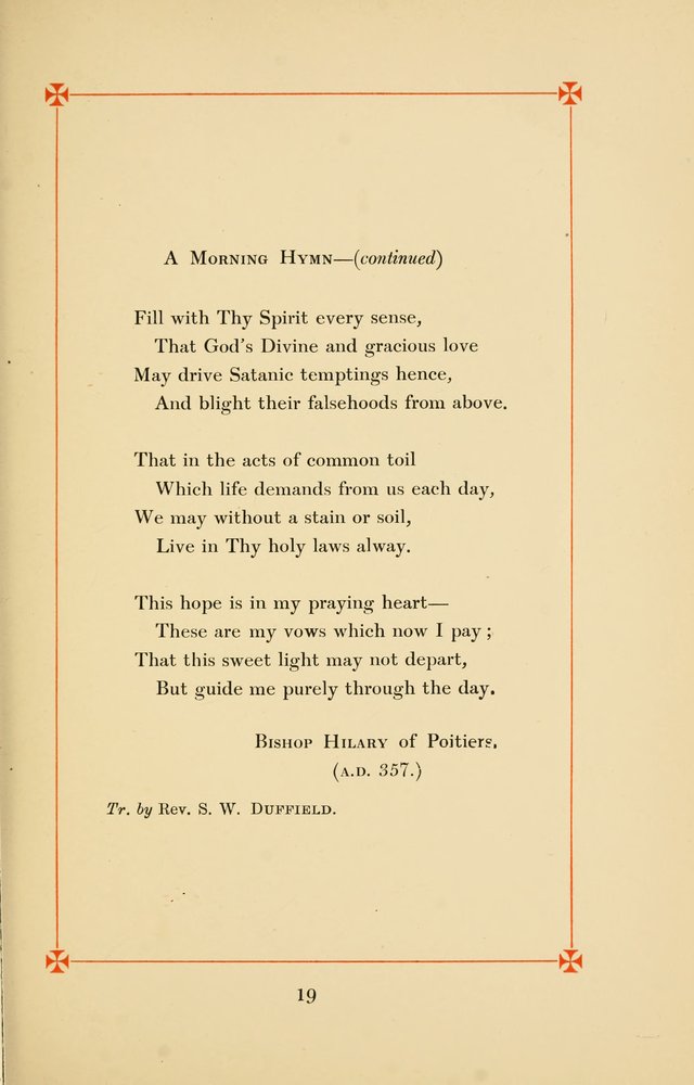 Hymns of the Christian Centuries page 19