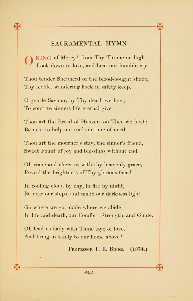 Hymns of the Christian Centuries page 243