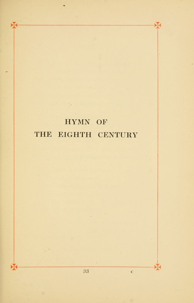 Hymns of the Christian Centuries page 33