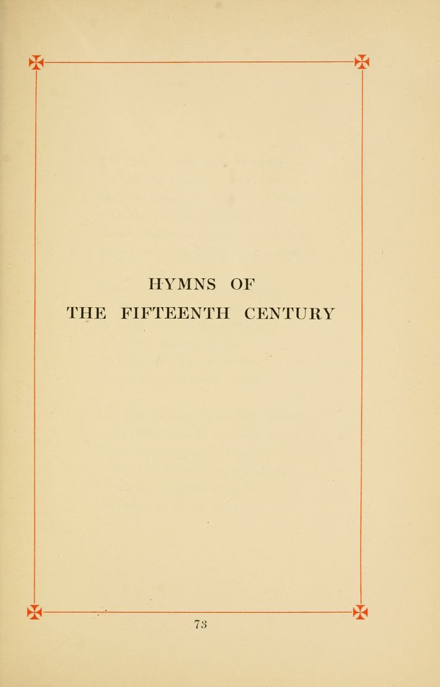 Hymns of the Christian Centuries page 73