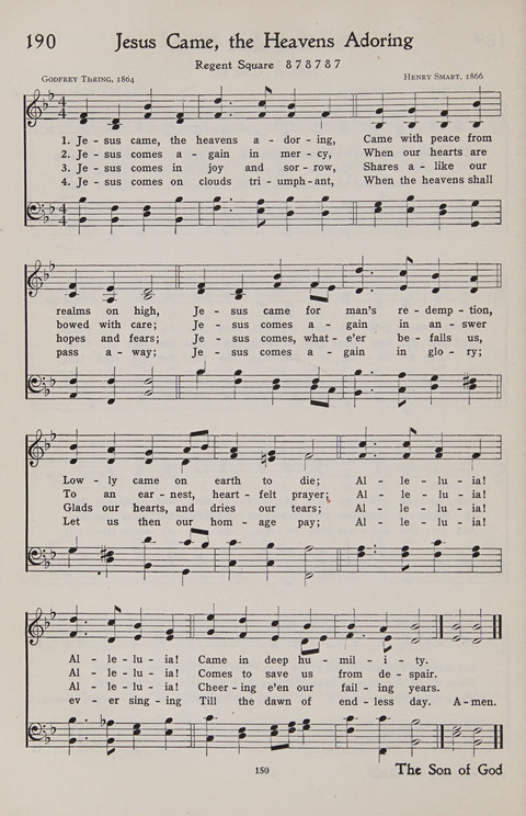 Hymns of the Christian Life page 148