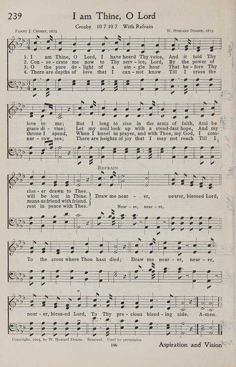 Hymns of the Christian Life page 184