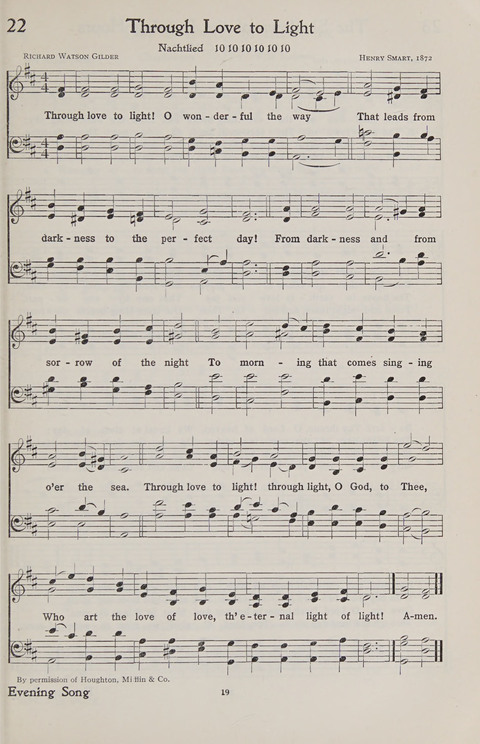 Hymns of the Christian Life page 19