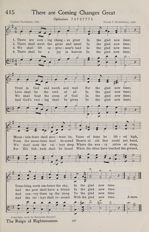 Hymns of the Christian Life page 323