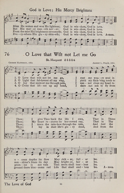 Hymns of the Christian Life page 59