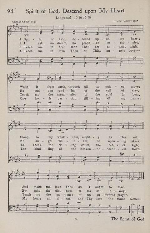 Hymns of the Christian Life page 72