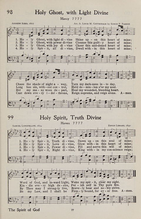 Hymns of the Christian Life page 75