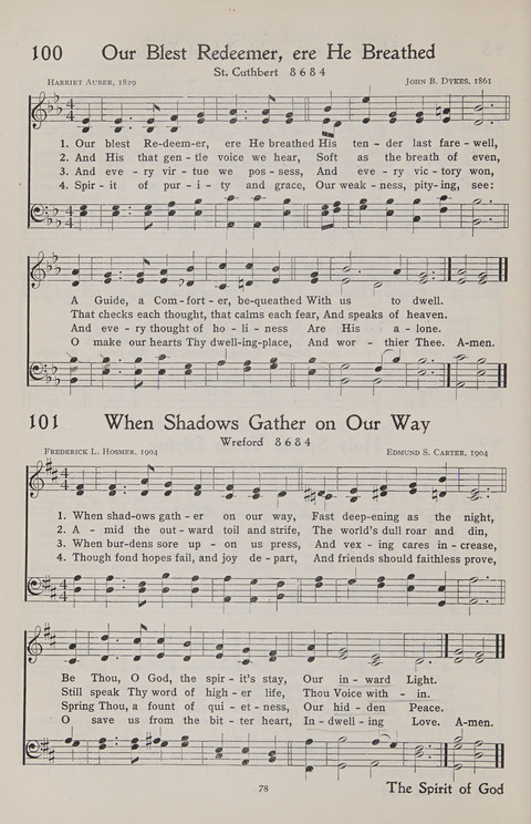 Hymns of the Christian Life page 76