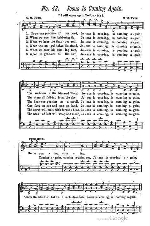 The Harp of Glory: The Best Old Hymns, the Best New Hymns, the cream of song for all religious work and workship (With supplement) page 263